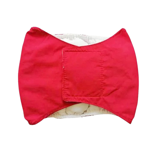 Accessoire pour Chihuahua – Couche rouge absorbante et confortable pour apprendre la propreté aux petits chiens ou chats