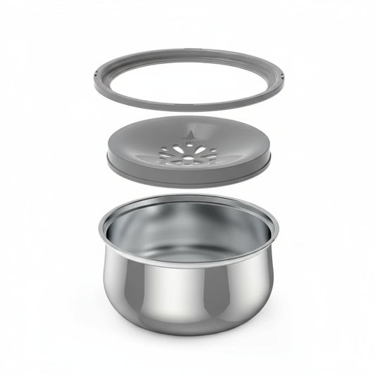 Gamelle anti éclaboussures, avec réservoir d’eau de 4,3 litres. Adaptée à tous les petits chiens et les chats. Vendue sur la boutique Mon Petit Chihuahua.