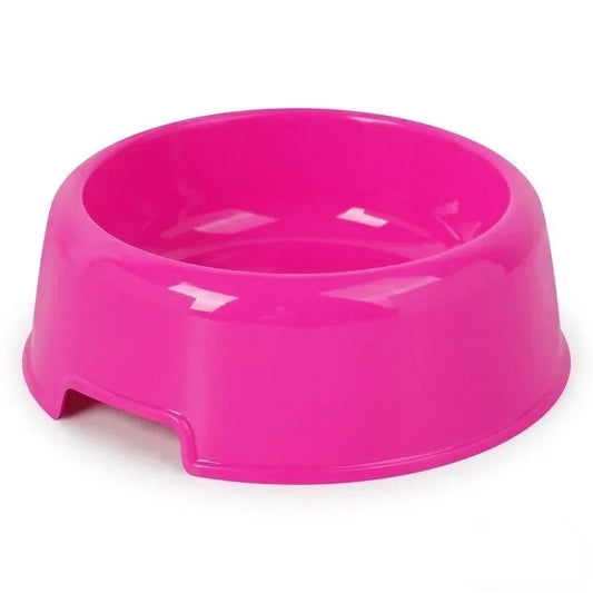 Petite gamelle colorée en plastique. Adaptée à tous les petits chiens et les chats. Vendue sur la boutique Mon Petit Chihuahua. Couleur fushia