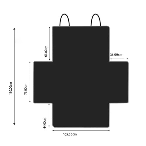 Transport : Housse pour coffre de voiture pour Chihuahua – Idéal pour voyager avec votre petit chien ou chat - dimensions