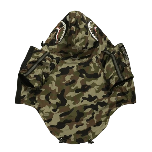 Manteau pour Chihuahua - ImpermΓ©able motif camouflage β parfait pour protΓ©ger votre petit chien ou chat par temps de pluie