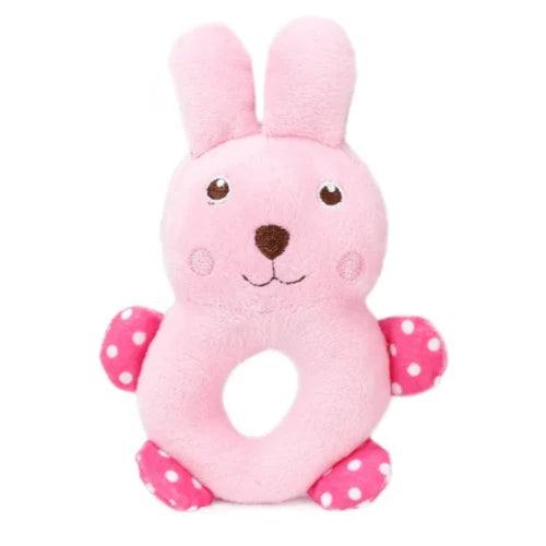 Jouet pour Chihuahua : anneau peluche Γ mΓ’cher en forme de lapin β IdΓ©al pour stimuler et divertir votre petit chien ou chat