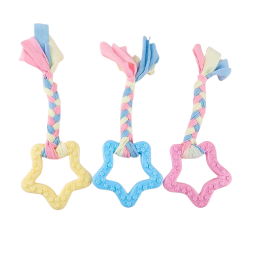 Jouet pour Chihuahua : étoile à mâcher – Idéal pour stimuler et divertir votre petit chien ou chat tout en favorisant son activité