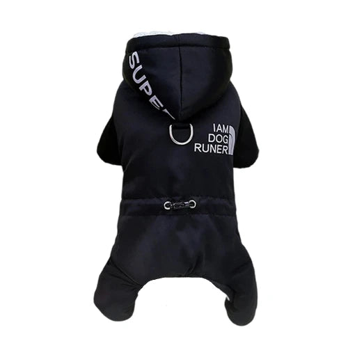 Manteau pour Chihuahua : veste impermΓ©able noire runer β Confortable, parfait pour protΓ©ger votre petit chien ou chat pendant les promenades