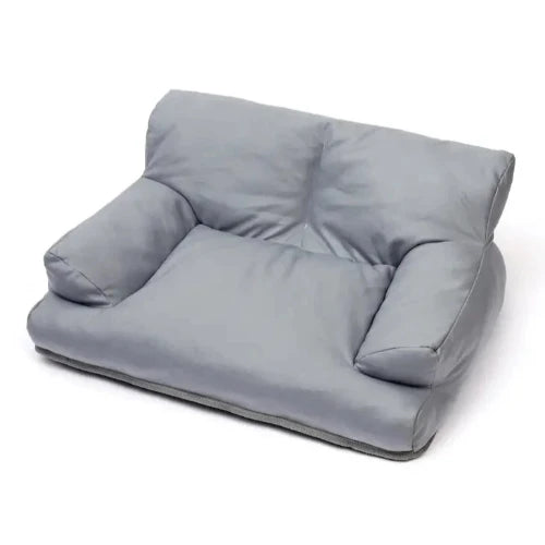 Niche pour Chihuahua : canapΓ© gris β Confort maximal avec intΓ©rieur moelleux, parfait pour les petits chiens ou chats