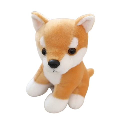 Jouet pour Chihuahua : peluche en forme de renard / shiba – Idéal pour occuper et divertir votre petit chien ou chat