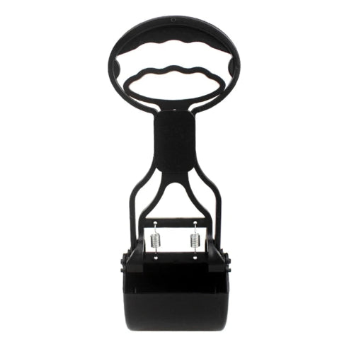 Accessoire pour Chihuahua : Pince pour déjections noire – pour ramasser facilement les déjections de votre petit chien ou chat