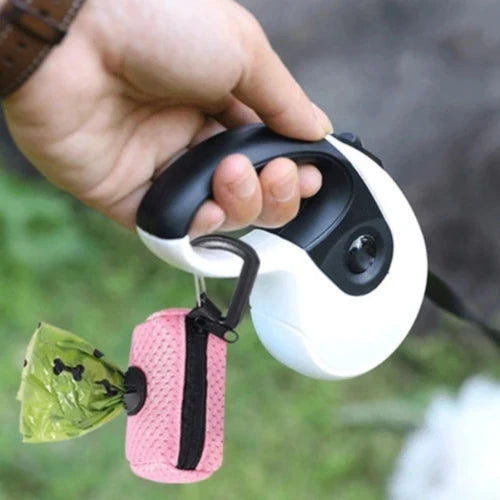 Accessoire pour Chihuahua - Porte-clés sur laisse avec sacs poubelle pour petit chien ou chat – Pratique pour ramasser les déjections