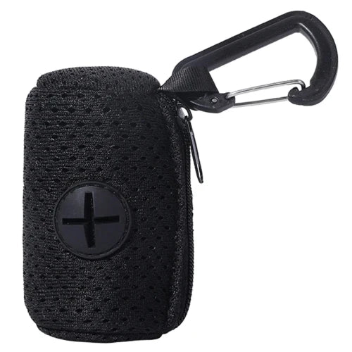 Accessoire pour Chihuahua - Porte-clés noir avec sacs poubelle pour petit chien ou chat – Pratique pour ramasser les déjections