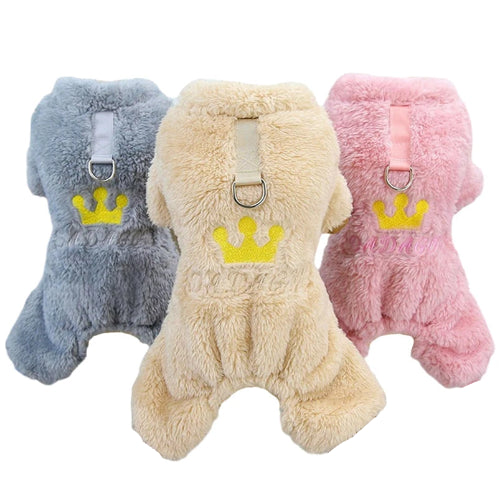 Pyjama cocoon bleu beige ou rose pour Chihuahua β Confortable et chaud, idΓ©al pour garder votre petit chien ou chat au chaud pendant la nuit