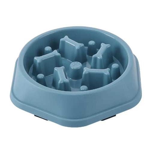 Dog Bowl: Anti-glutton Bone