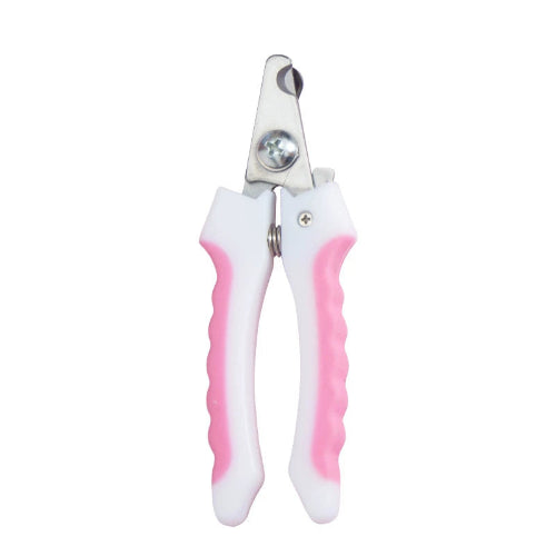 Accessoire pour Chihuahua : Coupe-ongles rose et blanc – Précis idéal pour entretenir les griffes de votre petit chien ou chat