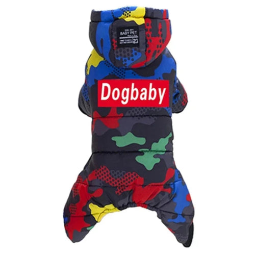 Manteau pour Chihuahua : Doudoune intégrale colorée – Avec attache pour protéger votre petit chien ou chat du froid