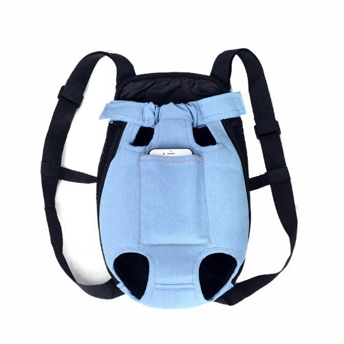 Transport : Porte-bรฉbรฉ ventral bleu ciel pour Chihuahua โ Confortable et pratique, idรฉal pour transporter votre petit chien ou chat