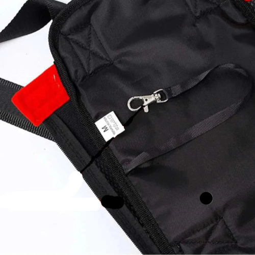 Transport : Porte-bรฉbรฉ ventral pour Chihuahua โ Confortable et pratique, idรฉal pour transporter votre petit chien ou chat - vue des sangles