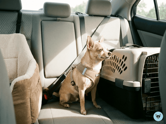 Chihuahua en voiture : harnais, ceinture, sac… le guide sécurité