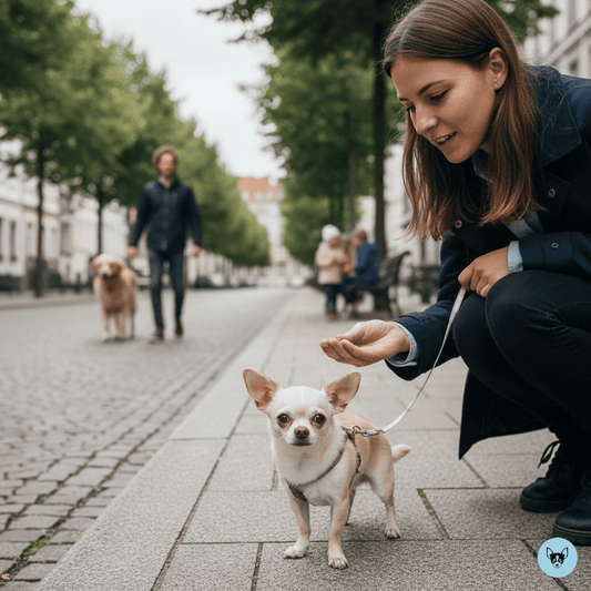 Mon Chihuahua a peur dehors : 7 étapes pour le rassurer (sans le forcer)