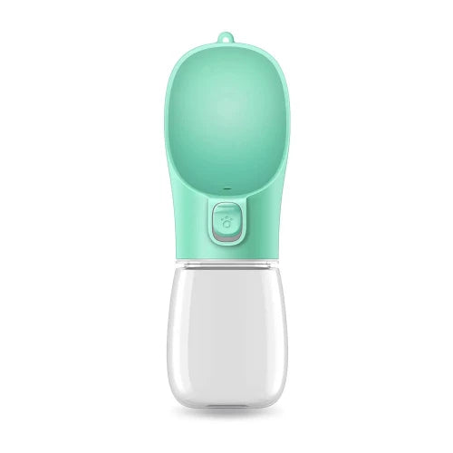 Abreuvoir portable pour chien, gamelle verte, pratique pour les sorties et les promenades, idéal pour hydrater votre petit chien