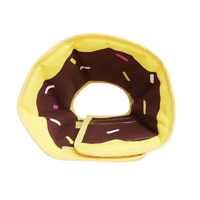 Chihuahua-Zubehör: Schutzhalsband aus Donut-Stoff