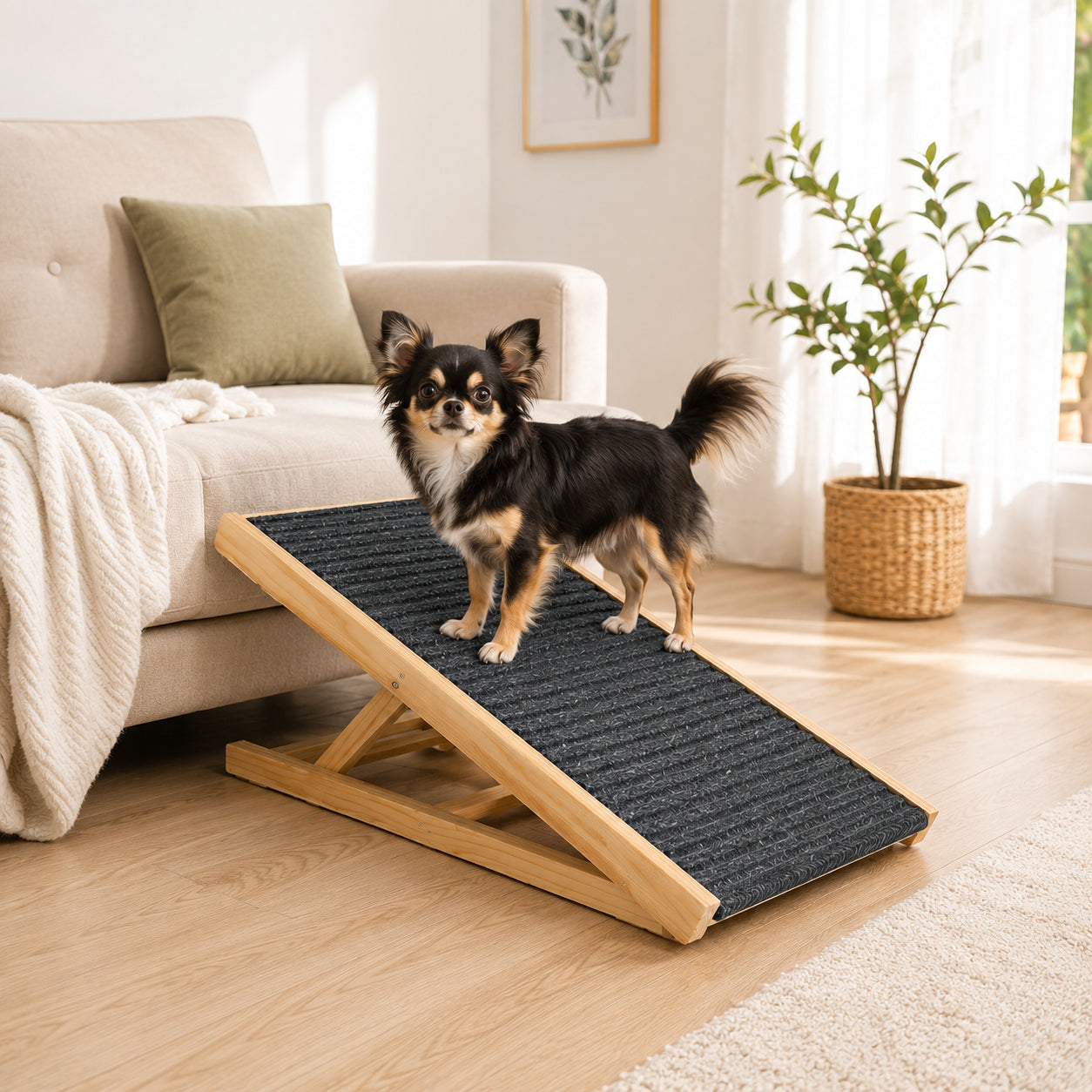 Rampe d'accès pour petit chien 🐶