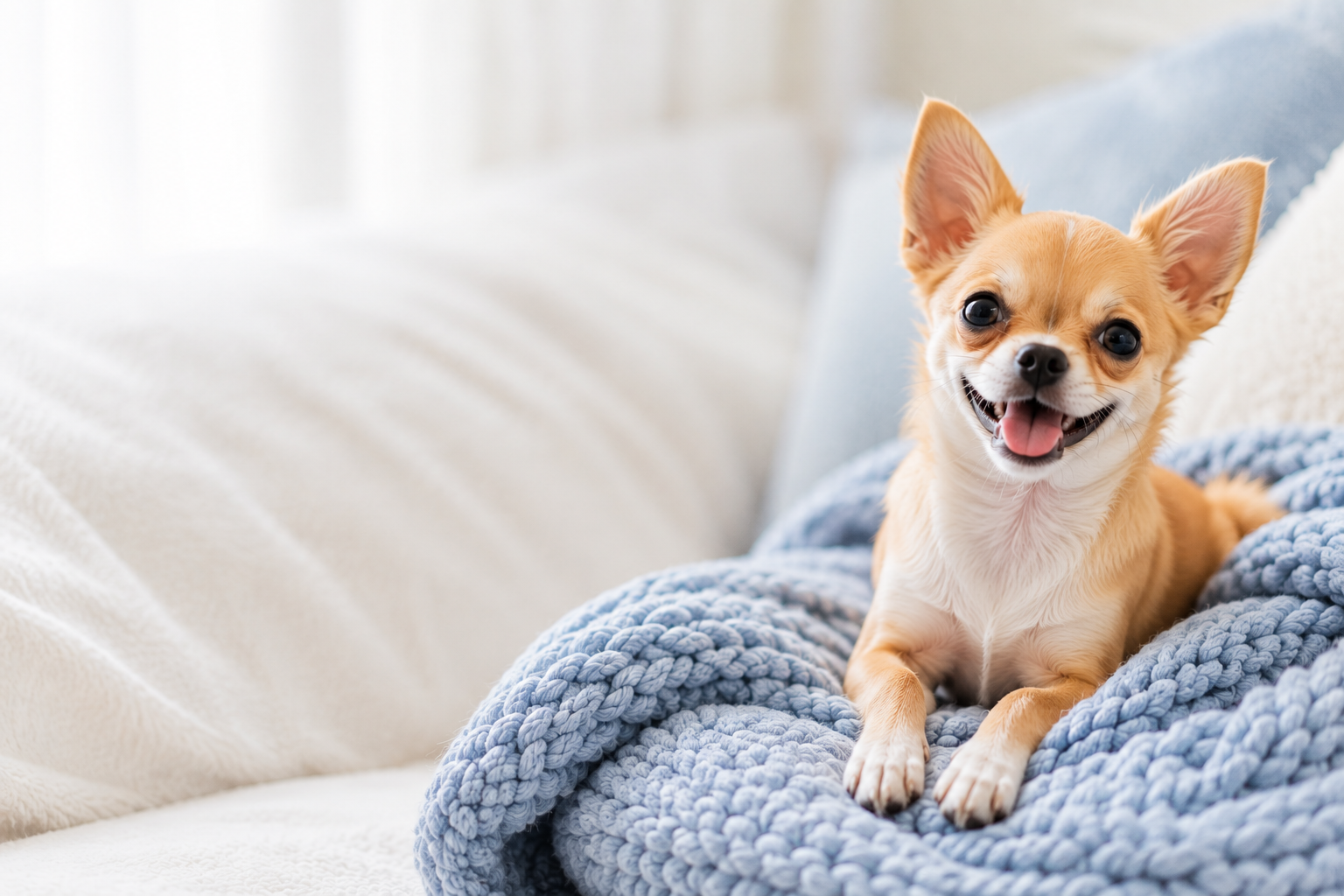 Le bohneur de votre petit chien commence ici
