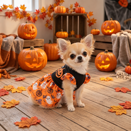 Déguisement Chihuahua : Robe Tutu Halloween