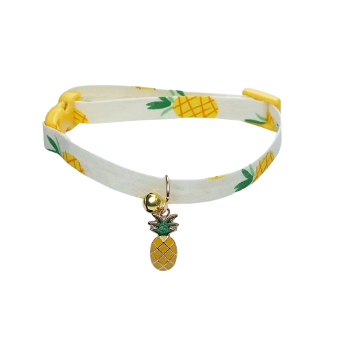 Chihuahua Collar: Pineapple