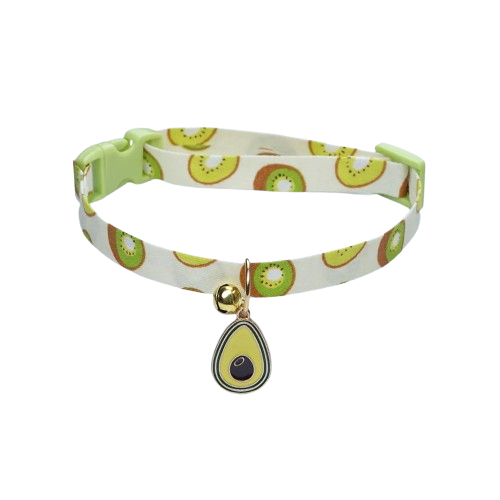 Chihuahua Collar: Avocado + Kiwi