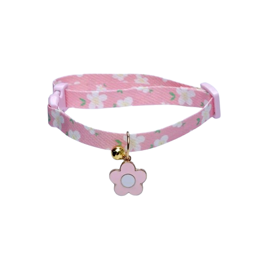 Chihuahua Necklace: Pink Flower Pendant