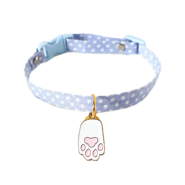 Collier Chihuahua : Patte Bleu