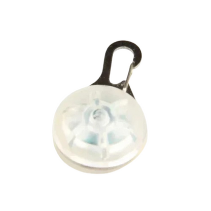 Collier pour Chihuahua : porte clé transparent avec éclairage LED. Élégant, pour offrir confort et sécurité à votre petit chien ou chat