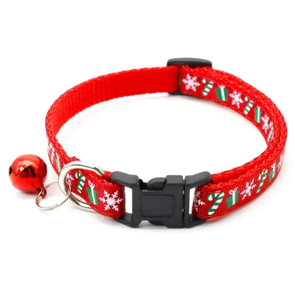 Collier pour Chihuahua avec motifs cadeaux de noël rouge pour offrir confort et sécurité à votre petit chien ou chat
