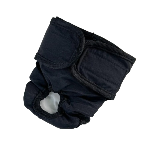 Accessoire pour Chihuahua – Couche noire absorbante et confortable pour apprendre la propreté aux petits chiens ou chats