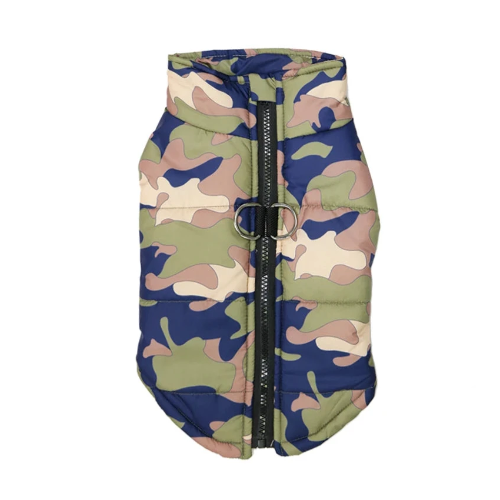 Manteau Chihuahua : Doudoune Rembourrée Camouflage
