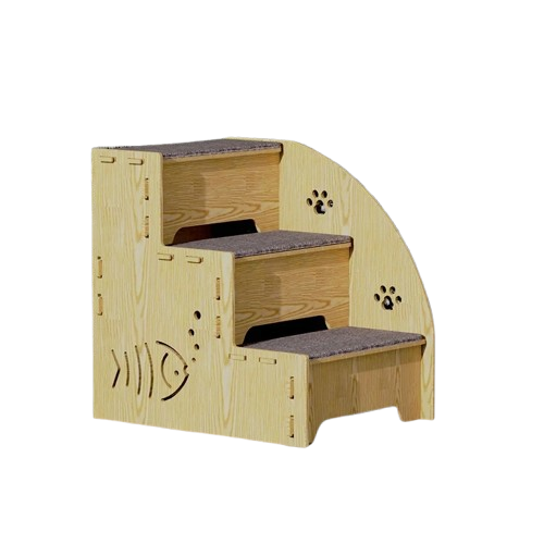 Chihuahua Accessory: Wooden Staircase Sofa