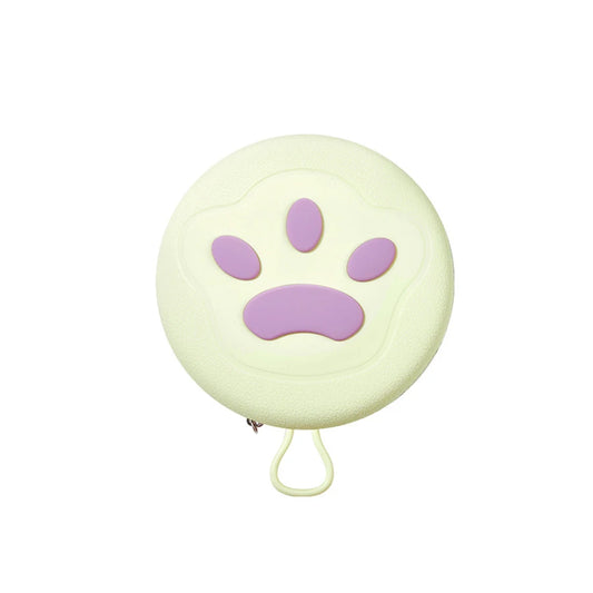 Gamelle de voyage, double compartiment, adaptée aux petits chiens et aux chats. Vendue sur la boutique Mon Petit Chihuahua. Couleur vert et violet