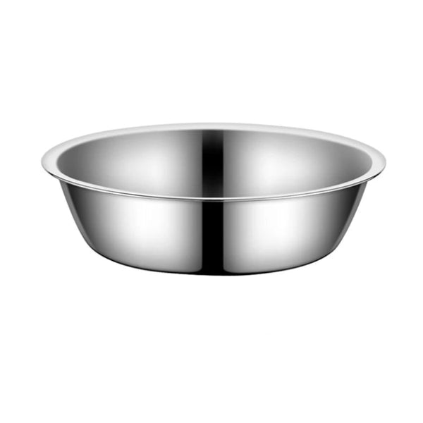 Dog Bowl: Simple stainless steel