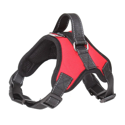Chihuahua Harness: Anti-Pull Red