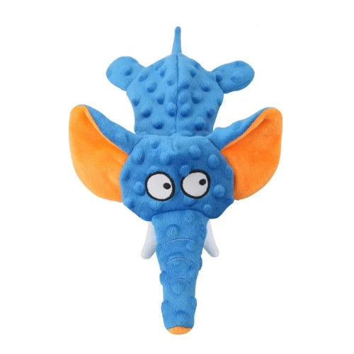 Chihuahua Toy: Blue Elephant Plush