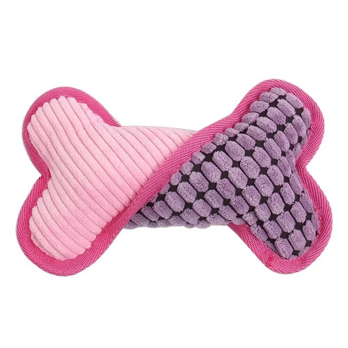 Chihuahua Toy: Pink Bone Plush to Chew