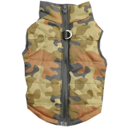 Manteau Chihuahua : Doudoune Camouflage Militaire