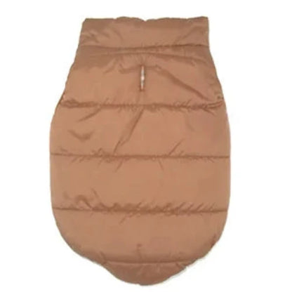 Manteau pour Chihuahua : doudoune marron – Confortable, parfait pour protéger votre petit chien ou chat pendant les promenades
