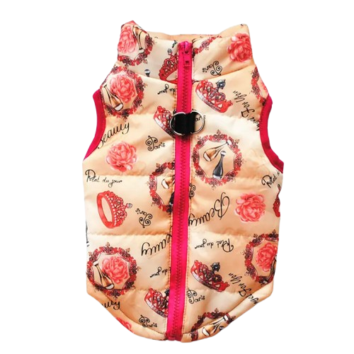 Manteau Chihuahua : Doudoune motif Amour