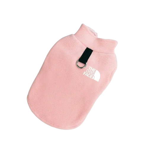 Manteau pour Chihuahua : pull dog face rose – Confortable, parfait pour protéger votre petit chien ou chat pendant les promenades