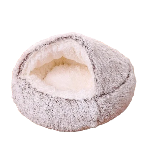 Panier Chihuahua : Cocoon Gris Métal