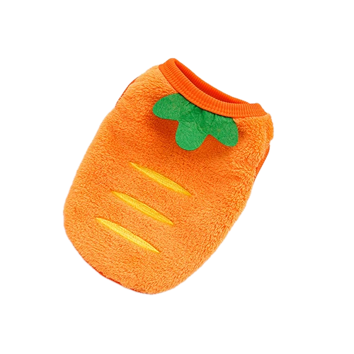 Chihuahua Sweater: Carrot Orange