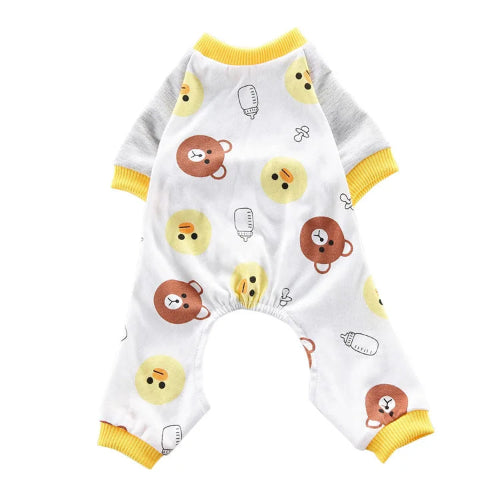 Chihuahua-Pyjama: Gelbe Tiere