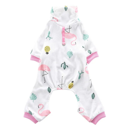 Chihuahua-Pyjama: Flamingos