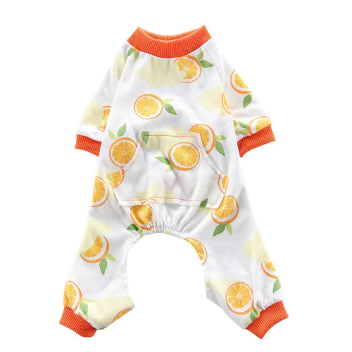 Chihuahua-Pyjama: Orangen