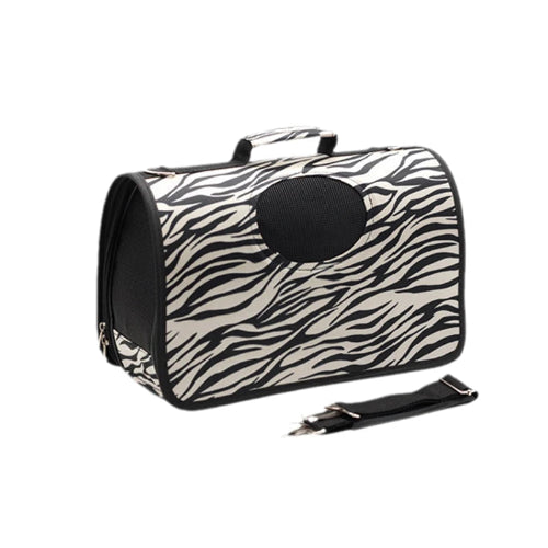Chihuahua-Transport: Zebra-Tasche